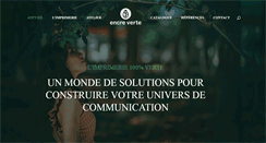 Desktop Screenshot of encreverte.fr